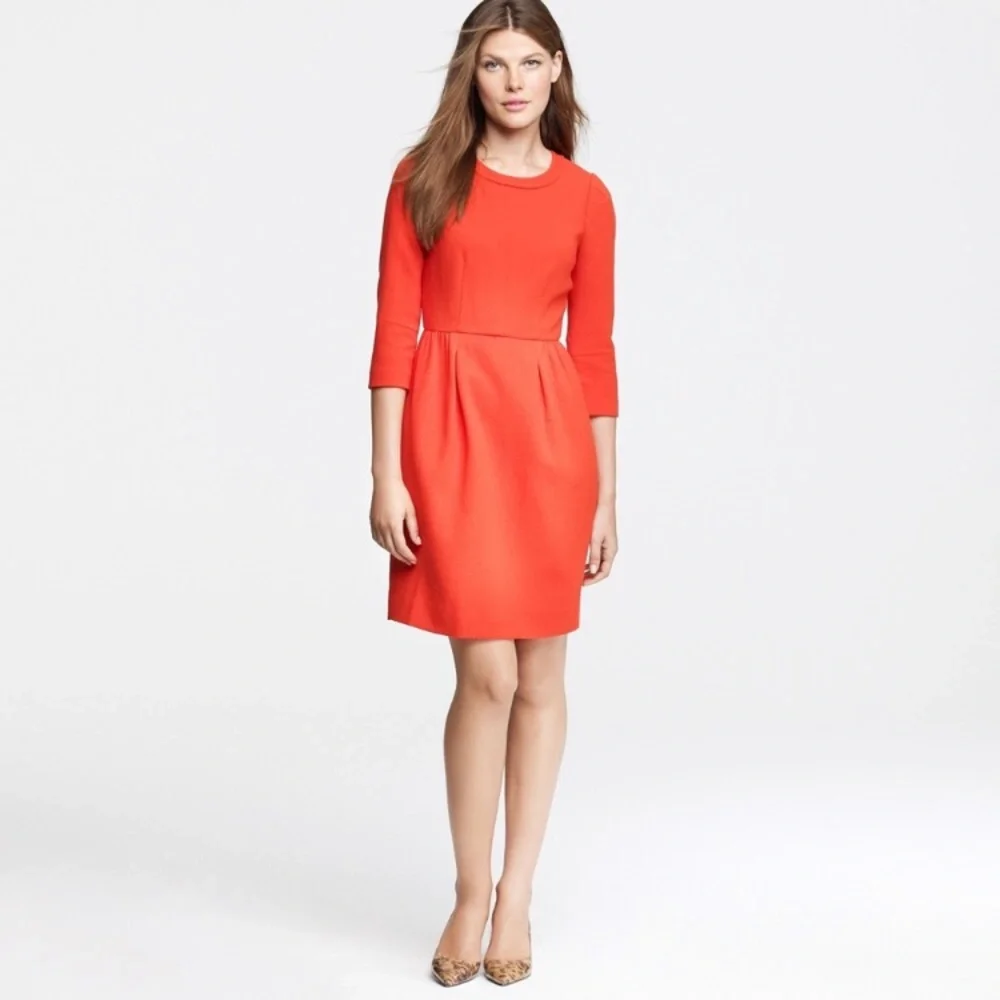 J Crew crepe wool dress‎ / size 0
